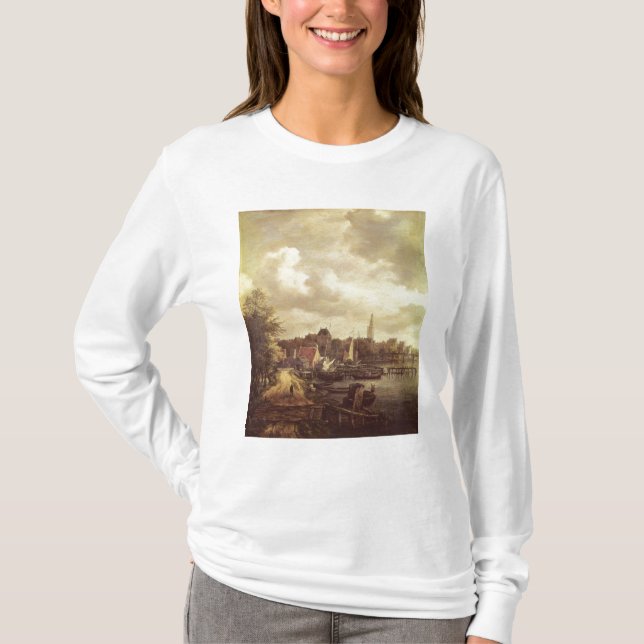 Camiseta Vista de Amsterdão (Frente)