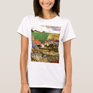 Camiseta Vista de Auvers Vincent van Gogh