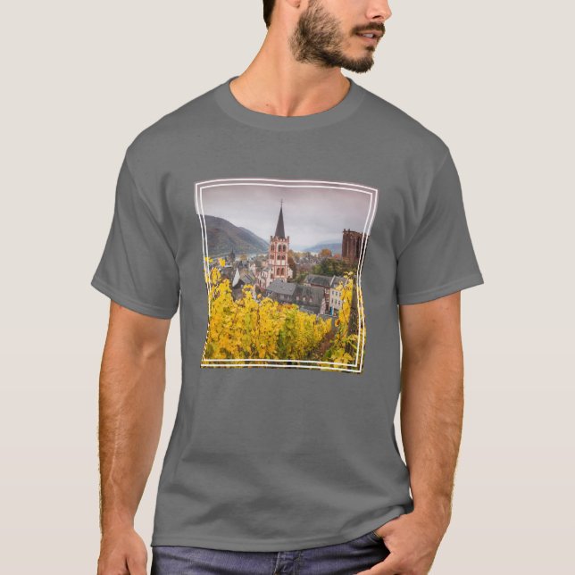 Camiseta Vista de Cidade Elevada| Alemanha (Frente)