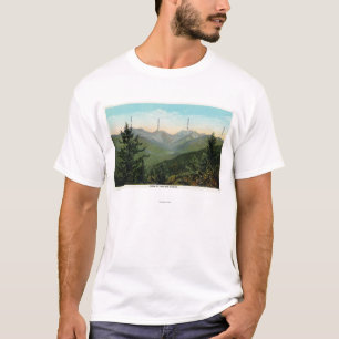 Camiseta Vista de Mt. Marcy, Saddleback, Sawtooth