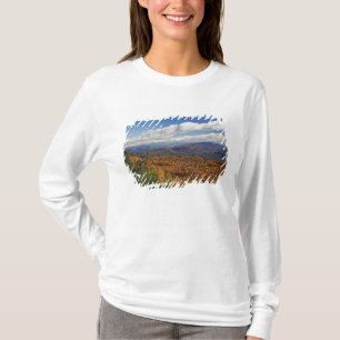 Camiseta Vista de outono das Montanhas Apalaches do Sul