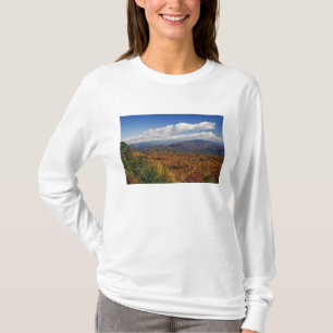 Camiseta Vista de outono das Montanhas Apalaches do Sul