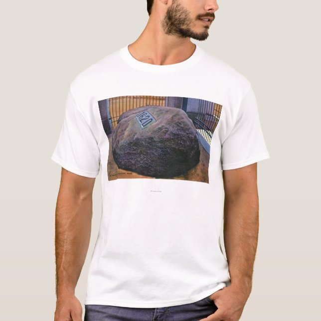 Camiseta Vista de Plymouth Rock real (Frente)