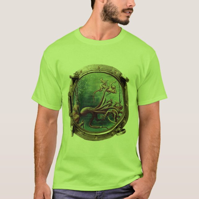 Camiseta Vista de portátil de drivers com polvo (Frente)