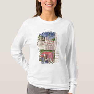 Camiseta Vista de Roma como a cidade do deus