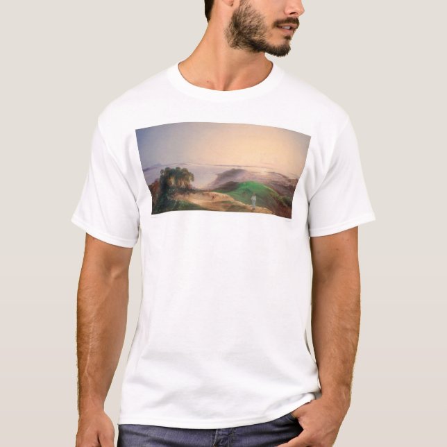 Camiseta Vista de San Francisco Bay (0576A) (Frente)