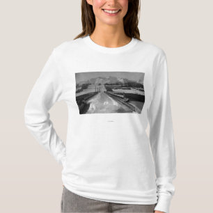 Camiseta Vista de Seward, Alaska da ponte Photograp