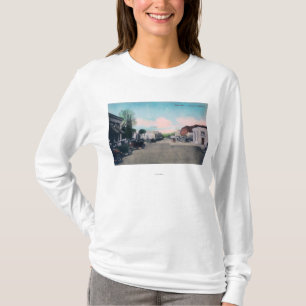 Camiseta Vista de StreetLakeport principal, CA