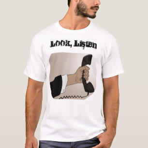 Camiseta Vista de T-shirt Revolução do Cheio de escuta na p
