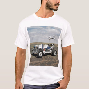 Camiseta Vista de um veículo lunar de 1-G Rover