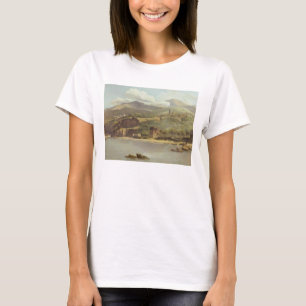 Camiseta Vista de Vico Estense de Sorrento que olha para