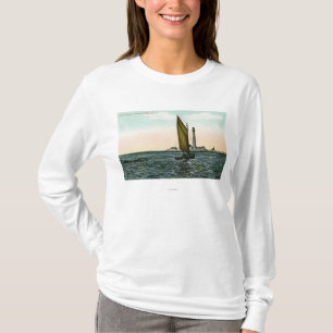 Camiseta Vista de York da ilha