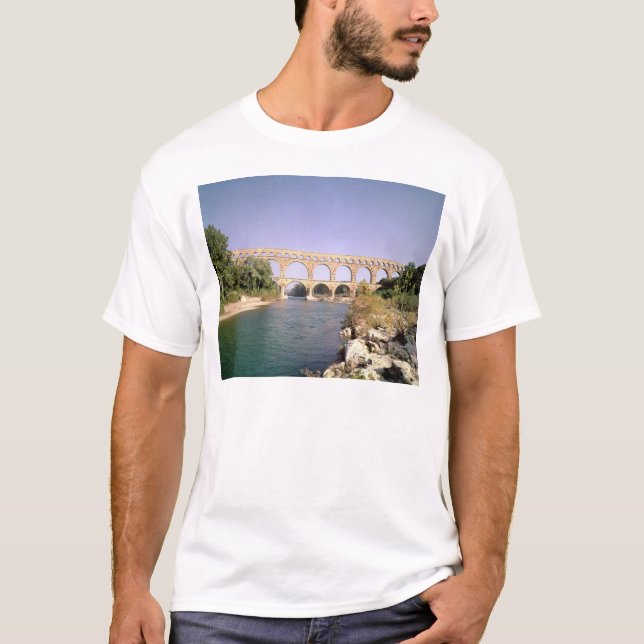 Camiseta Vista do aqueduto, c.19 construído BC (Frente)