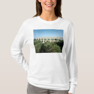 Camiseta Vista do aqueduto romano, c.19 construído BC