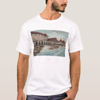 Vista do auditório, do casino, & da casa do banho