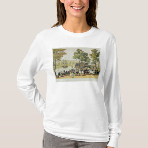 Camiseta Vista do banco norte da serpentina, 1851