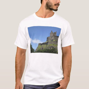 Camiseta Vista do Castelo de Edimburgo, Edimburgo, Escócia,