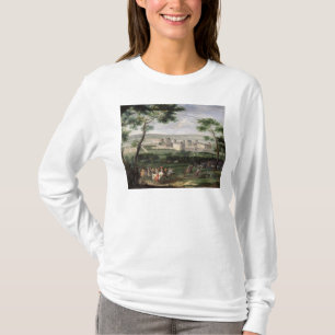 Camiseta Vista do castelo de Vincennes, c.1665