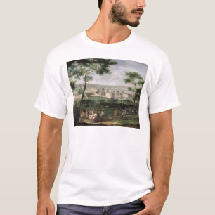 Camiseta Vista do castelo de Vincennes, c.1665