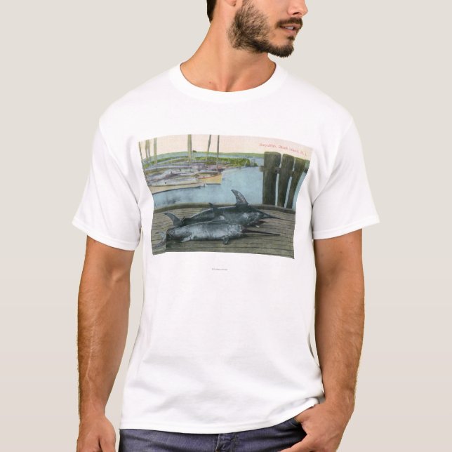 Camiseta Vista do espadarte dois (Frente)