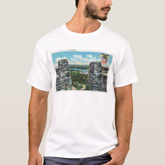 Camiseta Vista do forte Putnam (Frente)