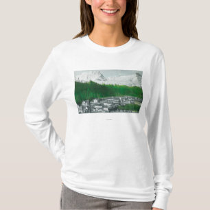 Camiseta Vista do índice do Mt e do Mt Persis