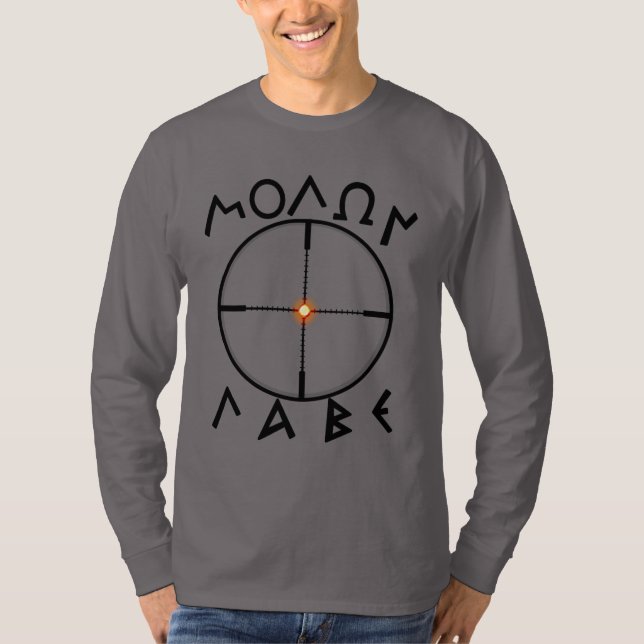 Camiseta Vista do laser de MOLON LABE (Frente)