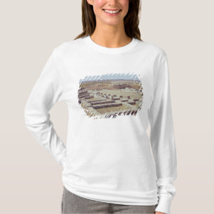 Camiseta Vista do local archaeological, 1450-1200 BC