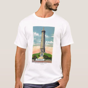 Camiseta Vista do monumento de Myles Standish # 2