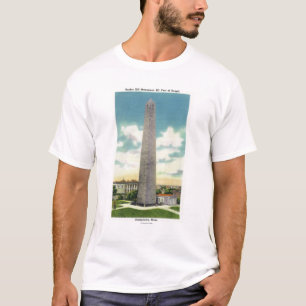 Camiseta Vista do monumento do monte de depósito # 2