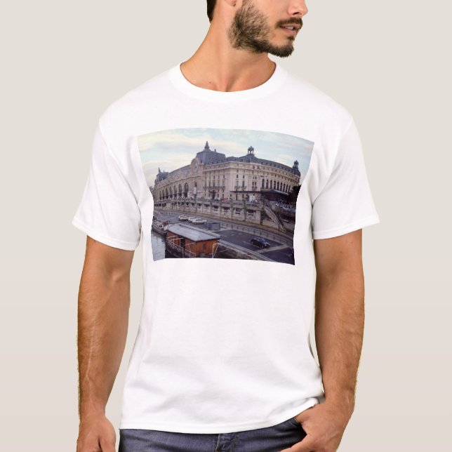 Camiseta Vista do Musee d'Orsay do noroeste (Frente)