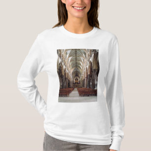 Camiseta Vista do nave, construída 1215-55
