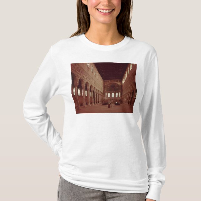 Camiseta Vista do nave e do altar (Frente)