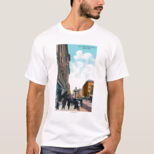 Camiseta Vista do norte da primeira avenida
