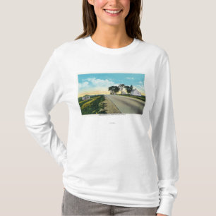 Camiseta Vista do norte do campo de batalha de Saratoga