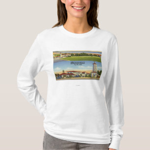 Camiseta Vista do Por--Mar da casa de campo de Dana