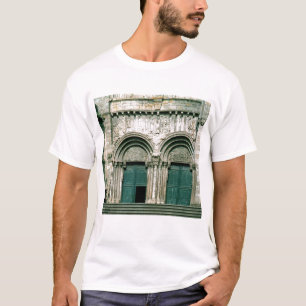 Camiseta Vista do portal sul c.1100-04 do transept