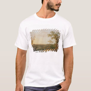 Camiseta Vista do rio Dee, c.1761