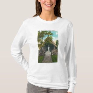 Camiseta Vista do santuário no Sanitarium em Gabriels