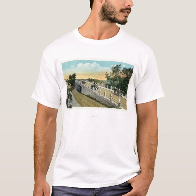 Camiseta Vista do viaduto (Frente)