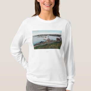 Camiseta Vista dos navios no DockSt. Michael, AK