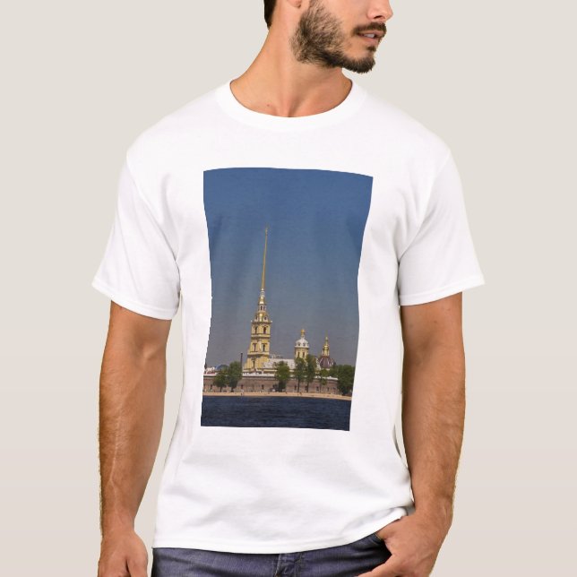 Camiseta Vista dos Santos Catedral de Peter e Paul (Frente)
