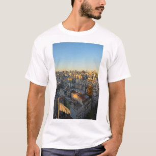 Camiseta Vista elevado sobre a vizinhança de Balvanera