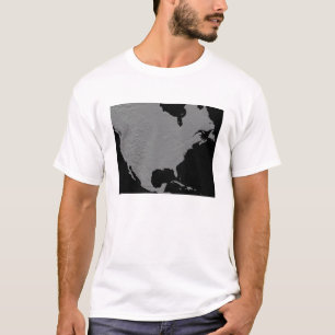 Camiseta Vista estereoscopicamente de America do Norte 2