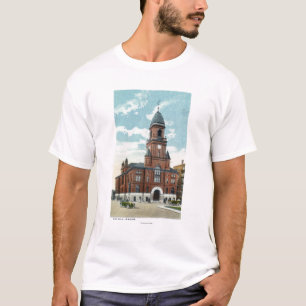 Camiseta Vista exterior da câmara municipal