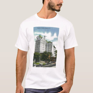 Camiseta Vista exterior da construção do telefone # 2