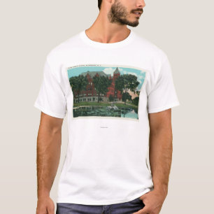 Camiseta Vista exterior da escola normal do estado