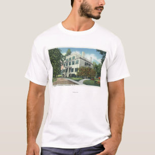 Camiseta Vista exterior da herdade histórica de Granger
