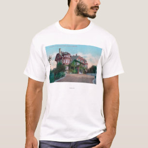 Camiseta Vista exterior da residência de Smith do bórax d