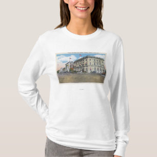 Camiseta Vista exterior de Bldg federal, teatro do